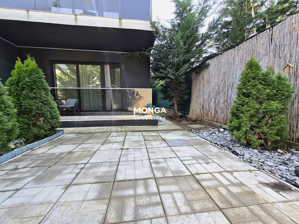 Apartament 3 camere 90mp + curte 70mp | 0 comision | Pipera | Mobilat Utilat