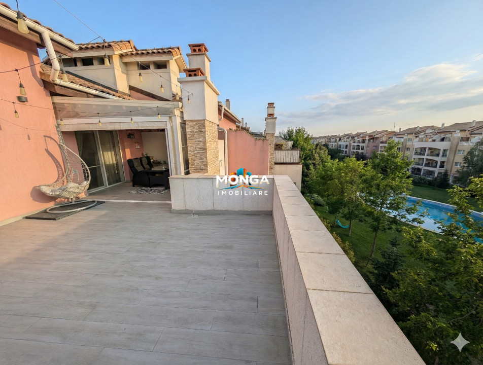 Apartament 3 camere Ibiza Sol 84mp +42mp terasa  | 0 comision | Socala Americana