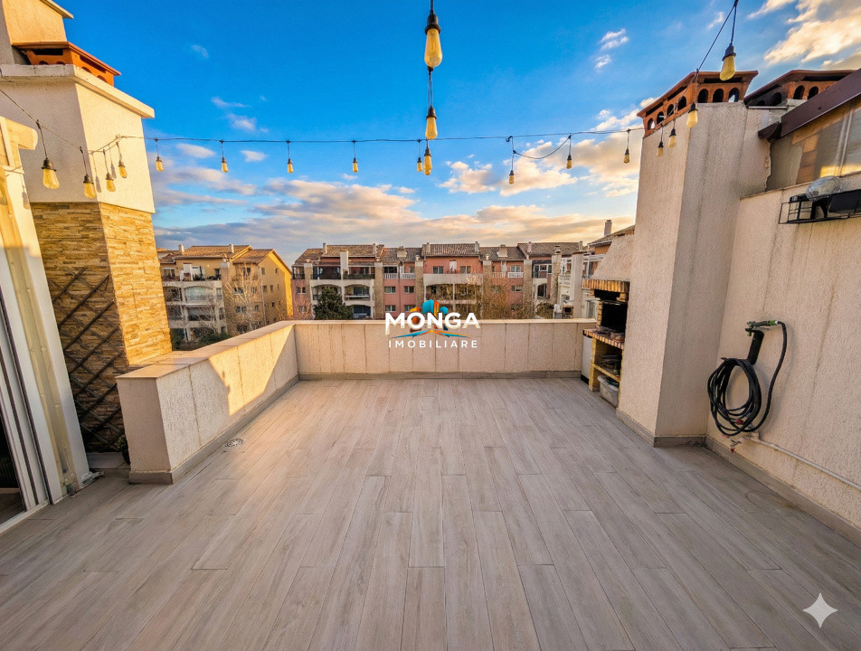 Apartament 3 camere Ibiza Sol 84mp +42mp terasa  | 0 comision | Socala Americana