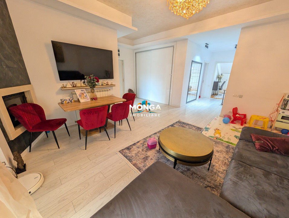 Apartament 3 camere Ibiza Sol 84mp +42mp terasa  | 0 comision | Socala Americana