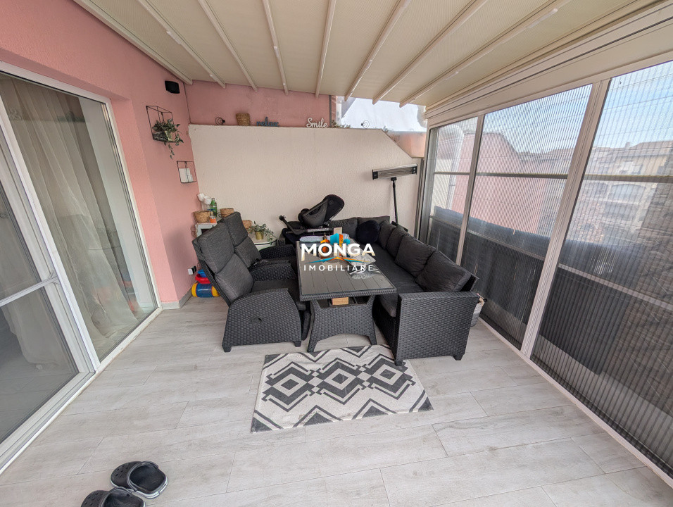 Apartament 3 camere Ibiza Sol 84mp +42mp terasa  | 0 comision | Socala Americana