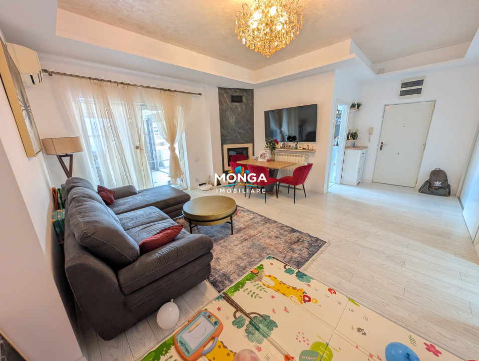 Apartament 3 camere Ibiza Sol 84mp +42mp terasa  | 0 comision | Socala Americana