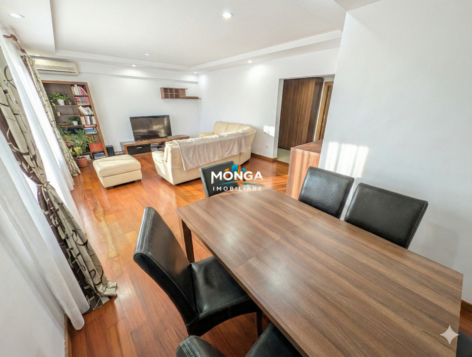 Apartament 3 camere 100mp + 13mp terase | 0 comision | Cosmopolis | Mobilat
