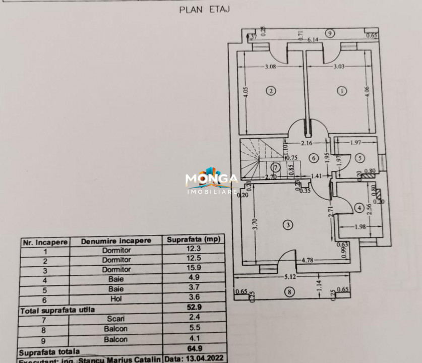 Casa 6 camere 180mp | Tunari | Complex Inchis | | parcare | Curte generoasa