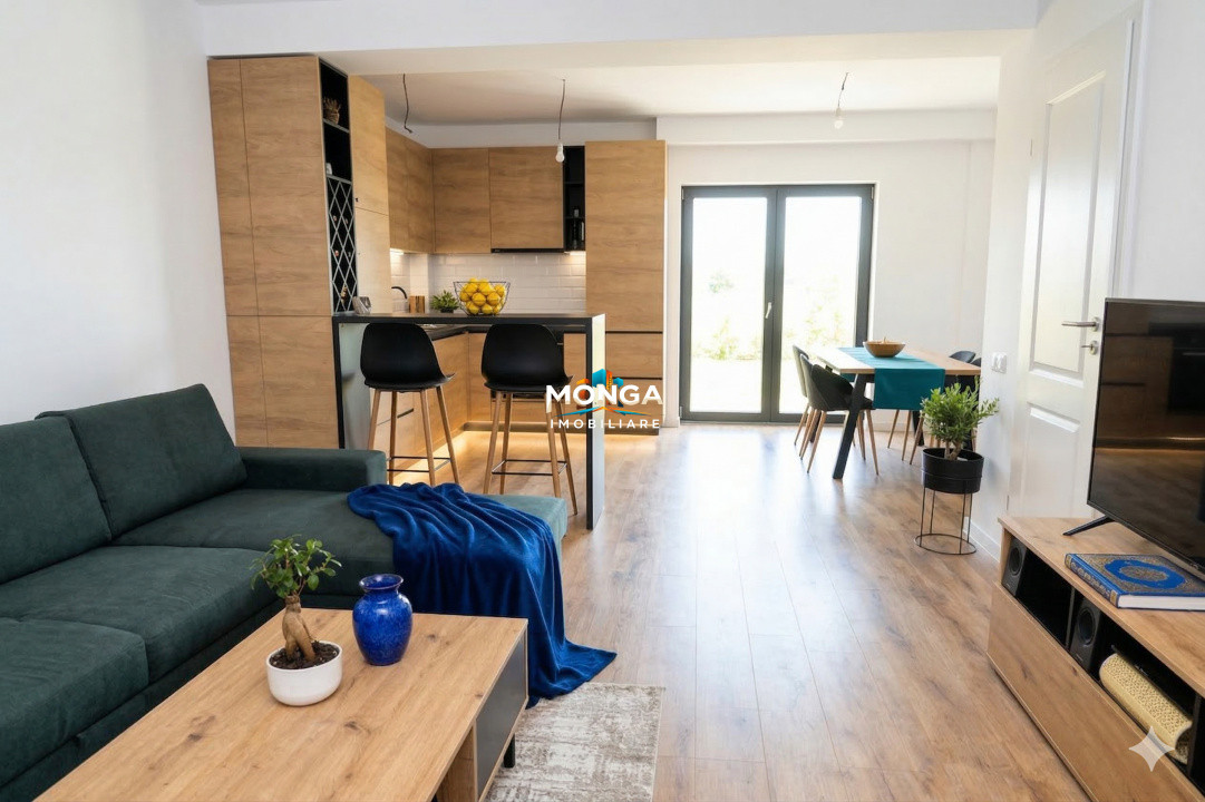 Triplex 3 camere 75mp | 0 comision | Otopeni Odai | mobilat utilat | 30mp curte