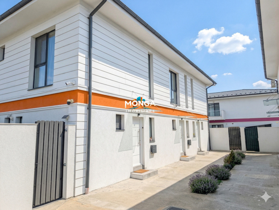 Triplex 3 camere 75mp | 0 comision | Otopeni Odai | mobilat utilat | 30mp curte