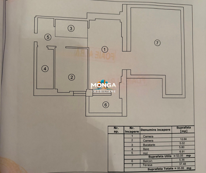 Apartament 2 camere 53mp | 0 comision | Pipera Green Vista | Scoala Americana
