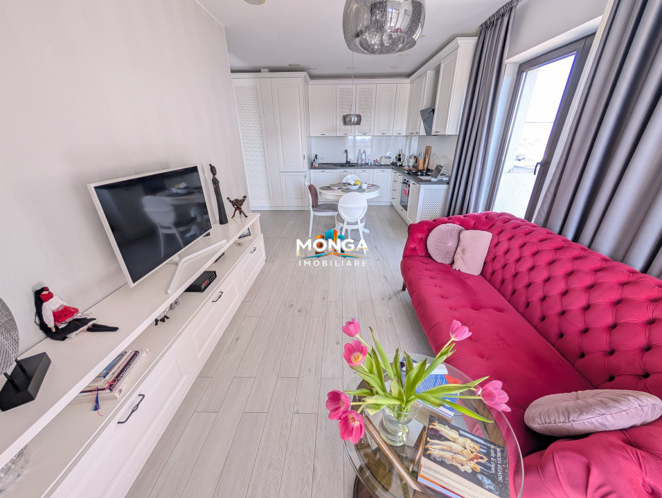 Apartament 2 camere 53mp | 0 comision | Pipera Green Vista | Scoala Americana