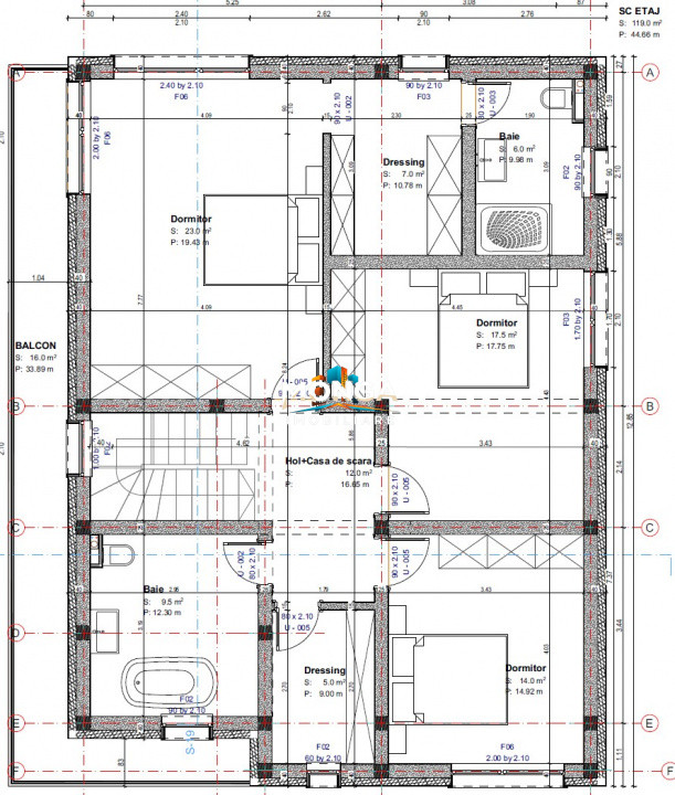 Casa 5+ camere 215mp | 0 comision | Tunari | 427mp teren | finisaje la alegere
