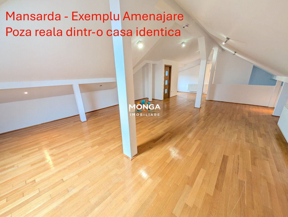 Duplex 5 camere 180mp | 0 comision | Otopeni - Central