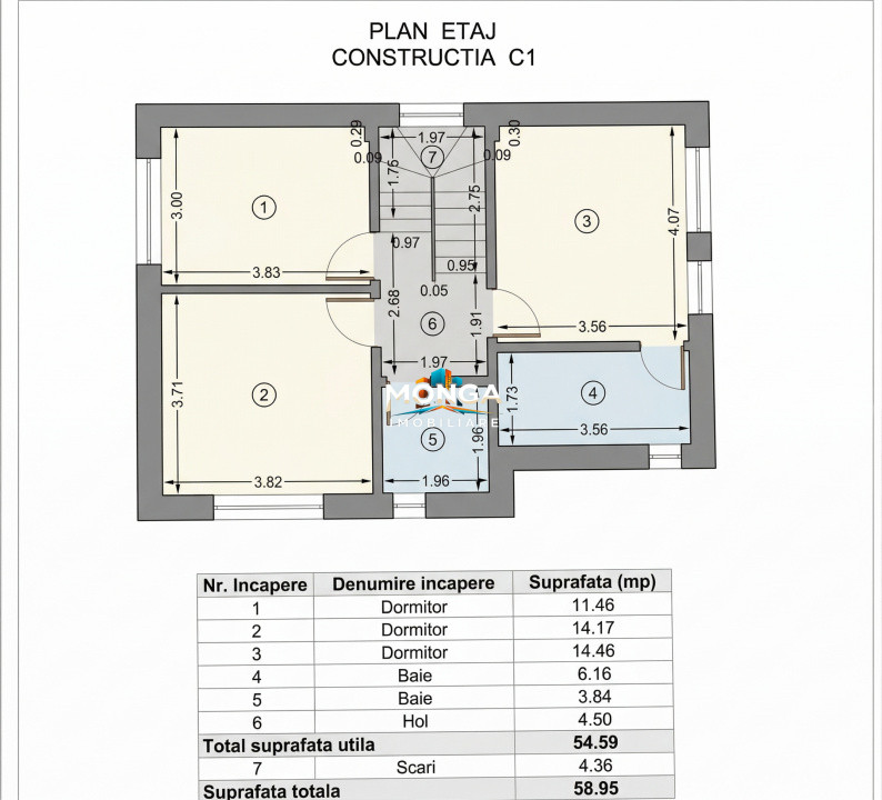 Casa 4 camere 133mp| 0 comision | Dimieni - Tunari| mobilat utilat | 250mp teren