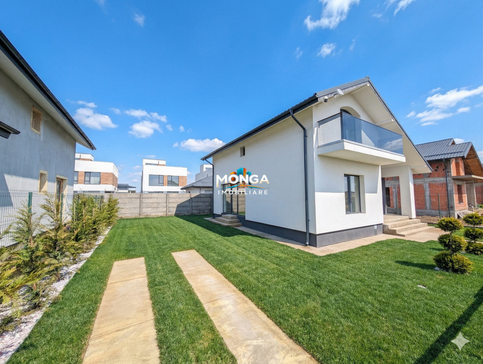 Casa 5 camere 120mp | 0 comision | Tunari | 300mp teren | Finisaje la alegere