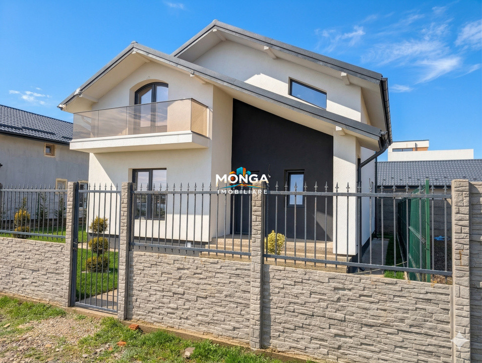 Casa 5 camere 120mp | 0 comision | Tunari | 300mp teren | Finisaje la alegere