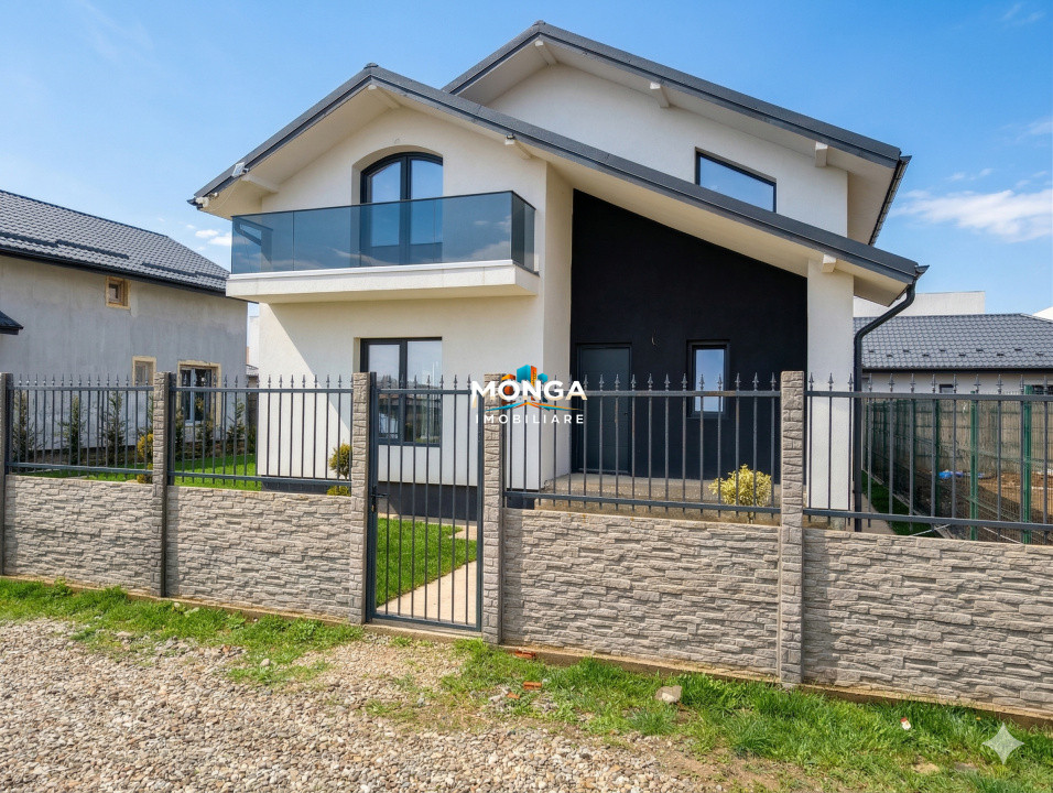 Casa 5 camere 120mp | 0 comision | Tunari | 300mp teren | Finisaje la alegere