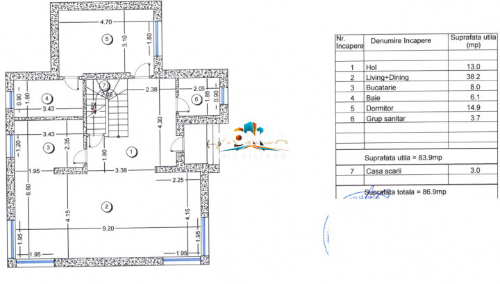 Casa 4 camere 170mp | 0 comision | Tunari | 370mp teren | inchiriata investitie