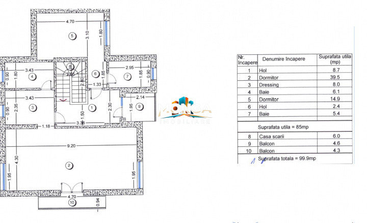 Casa 4 camere 170mp | 0 comision | Tunari | 370mp teren | inchiriata investitie