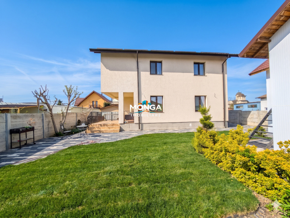 Casa 4 camere 110mp | 0 comision | Tunari | mobilat utilat | 350mp teren