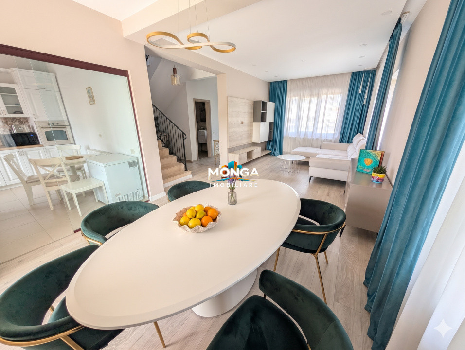 Casa 4 camere 110mp | 0 comision | Tunari | mobilat utilat | 350mp teren