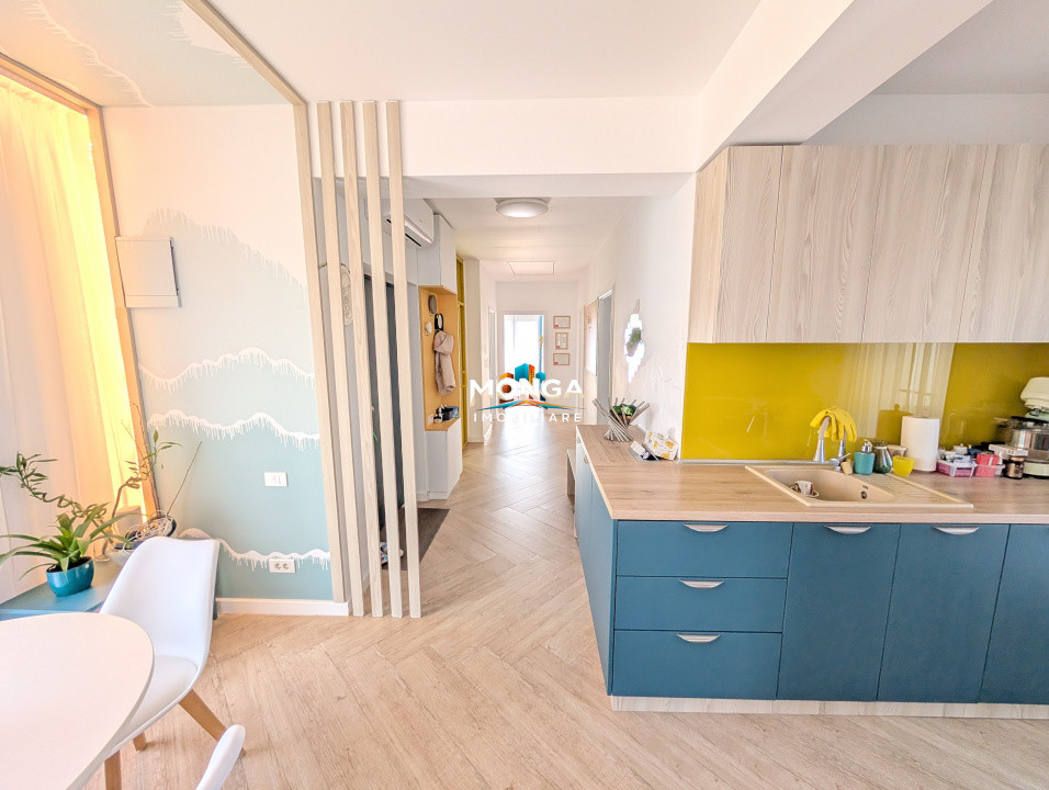 Casa parter 4 camere 109mp | 0 comision | mobilat utilat | Tunari str Ceair