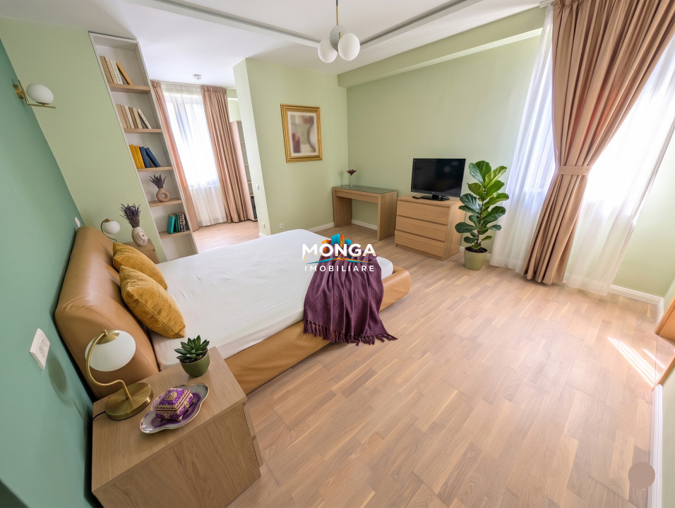 Apartament 4 camere 124mp + curte | 0 comision | Pipera Iancu Nicolae | mobilat