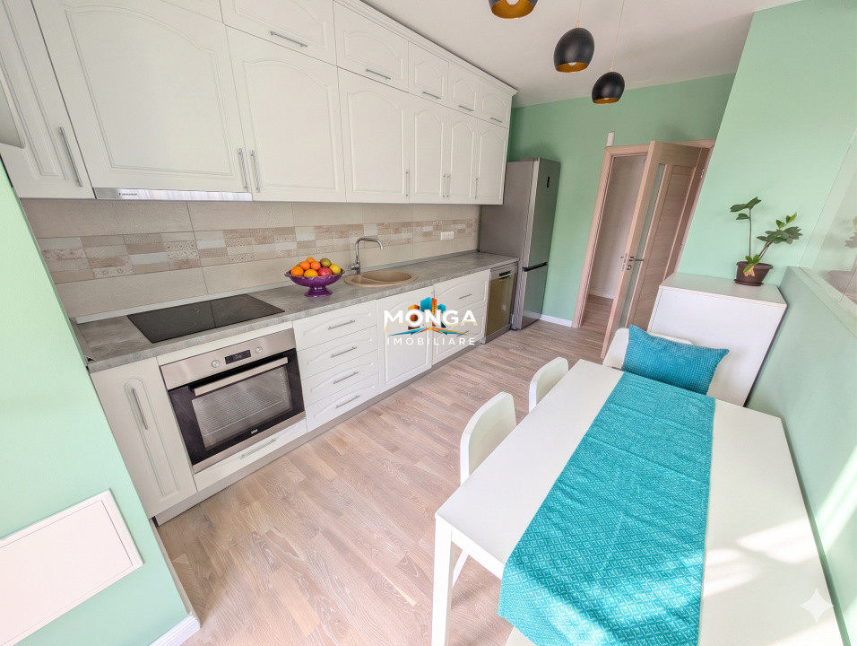 Apartament 4 camere 124mp + curte | 0 comision | Pipera Iancu Nicolae | mobilat
