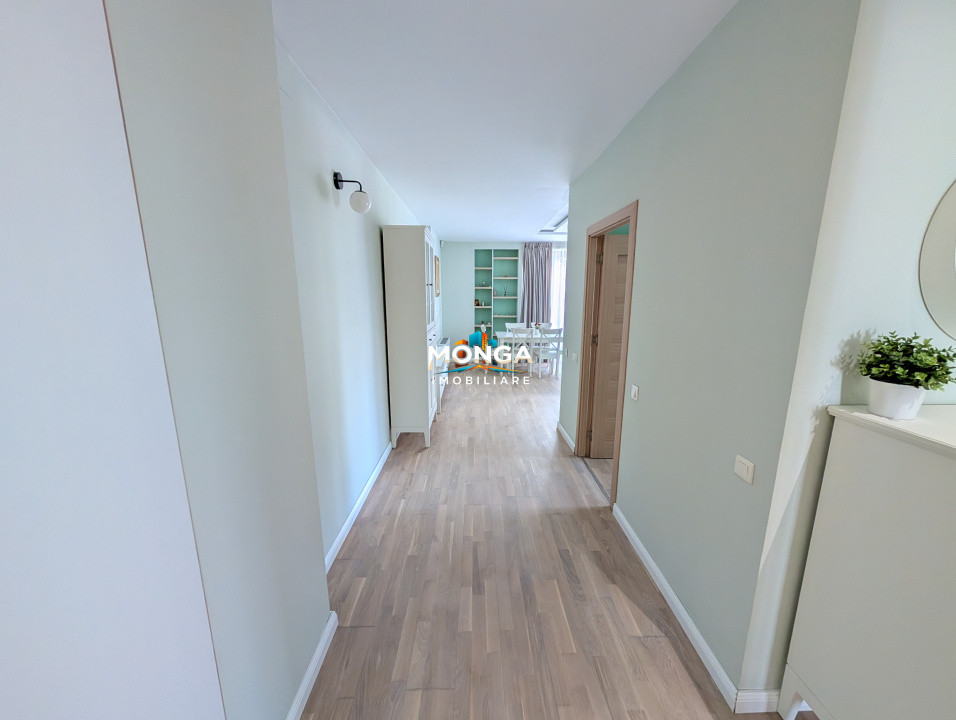 Apartament 4 camere 124mp + curte | 0 comision | Pipera Iancu Nicolae | mobilat