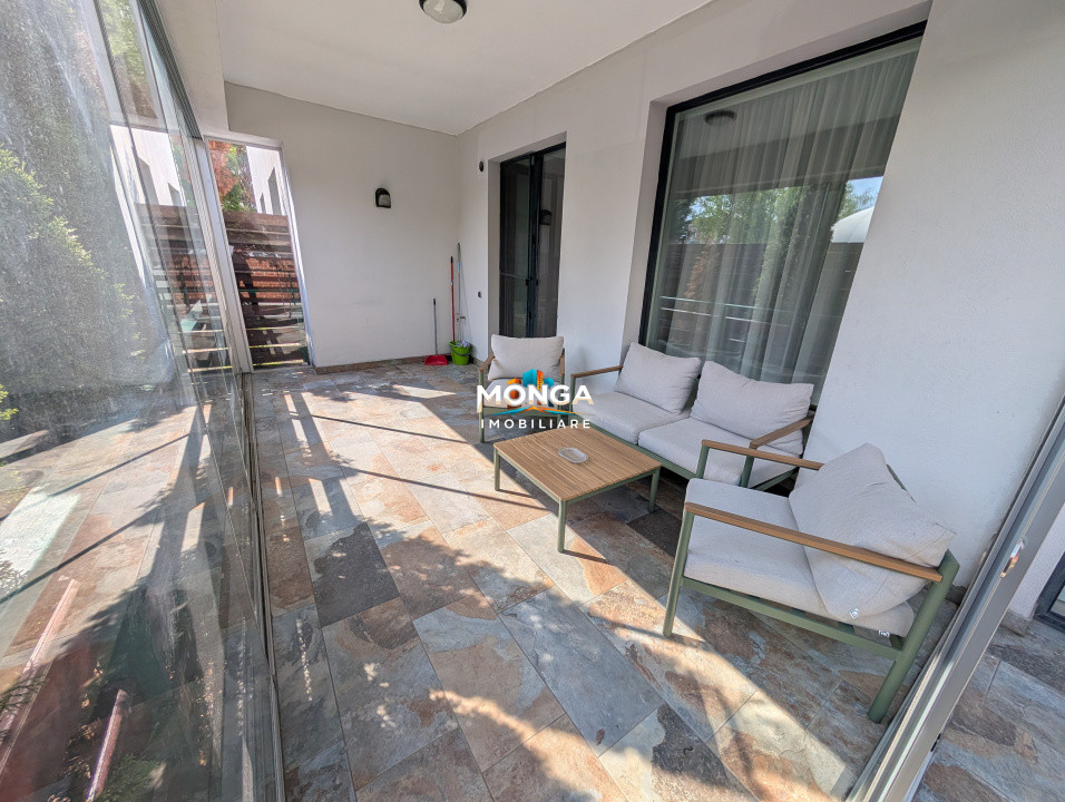 Apartament 4 camere 124mp + curte | 0 comision | Pipera Iancu Nicolae | mobilat