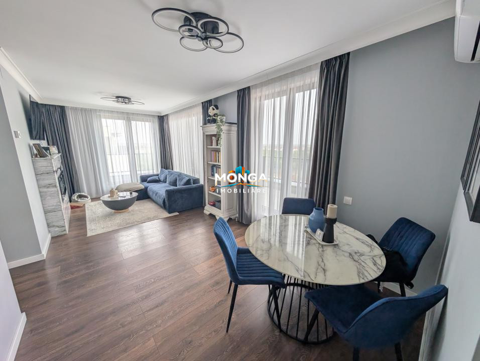 Apartament 3 camere 70+30mp | 0 comision | H Pipera Lake | Mobilat Utilat