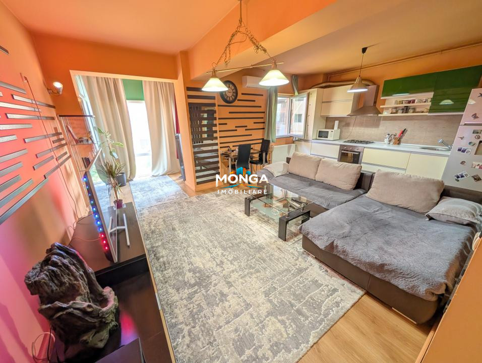 Apartament 2 camere 81mp | 0 comision | Voluntari Terra Residence | mobilat