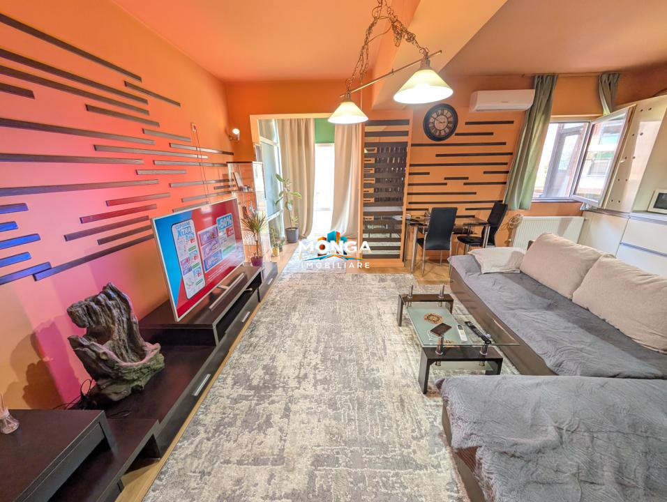 Apartament 2 camere 81mp | 0 comision | Voluntari Terra Residence | mobilat