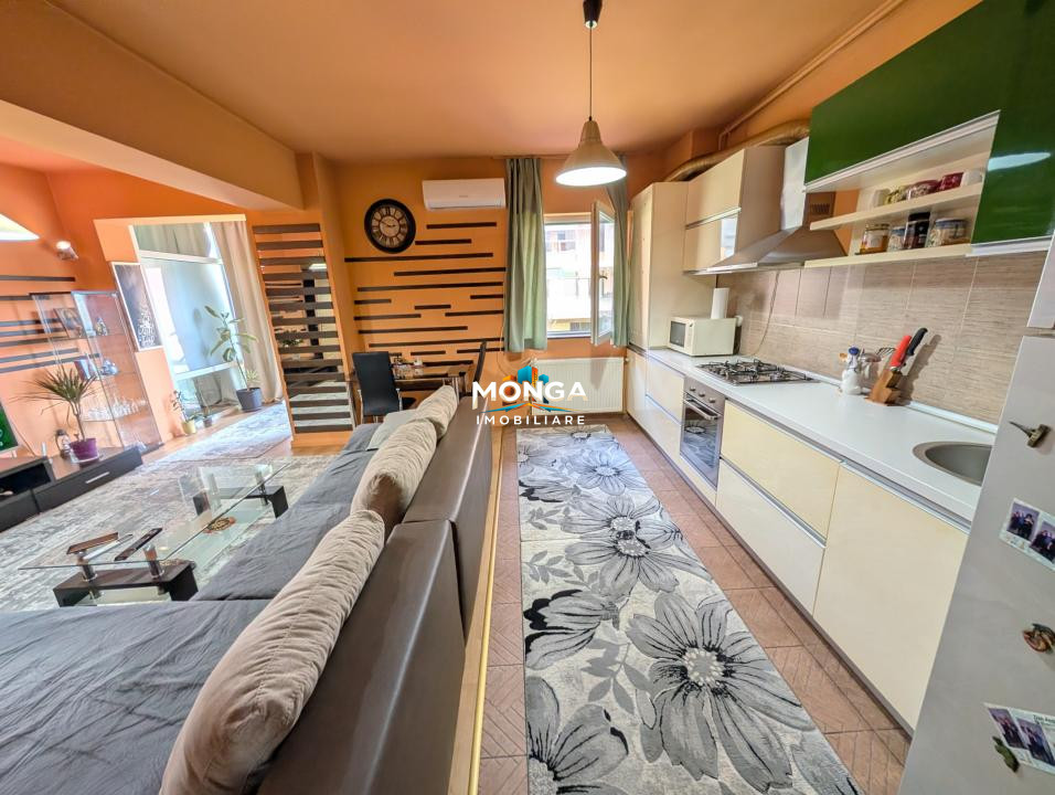 Apartament 2 camere 81mp | 0 comision | Voluntari Terra Residence | mobilat