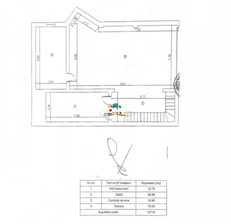 Casa spatioasa duplex 6 camere 500mp | 0 comision | Pipera | 538mp teren