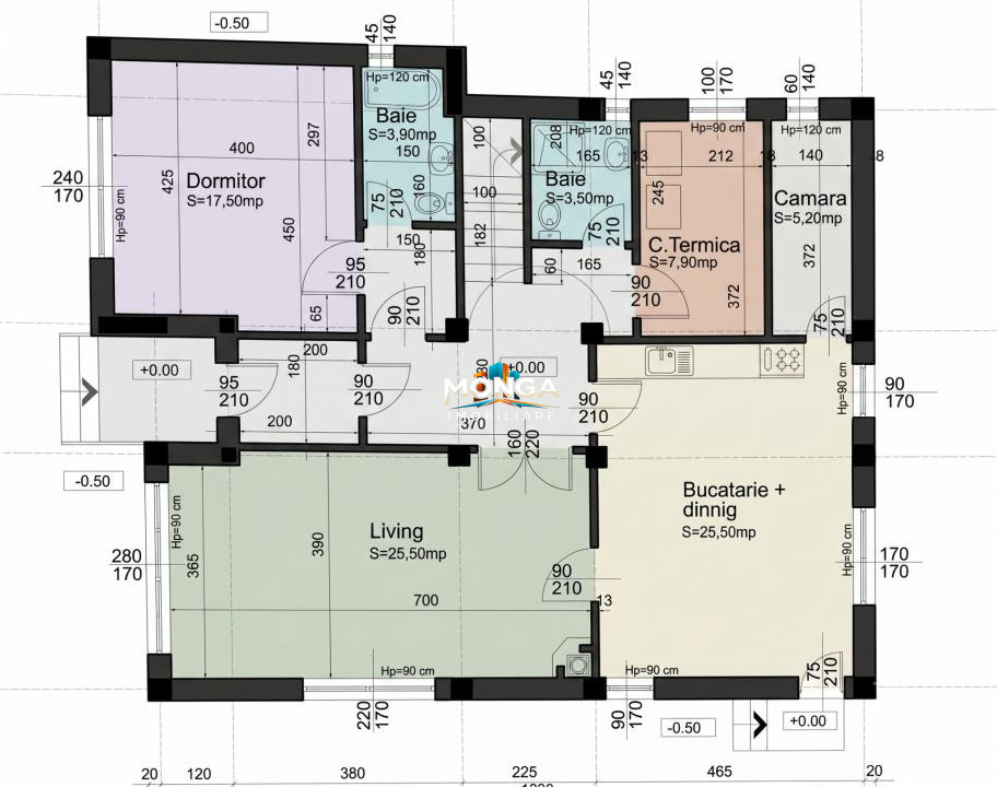 Casa 7 camere 360mp | 0 comision | Balotesti | mobilat utilat | 500mp teren