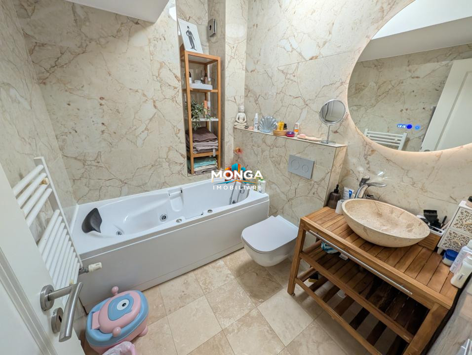 Apartament 3 camere 80mp | 0 comision | Pipera - Scoala Americana | mobilat util