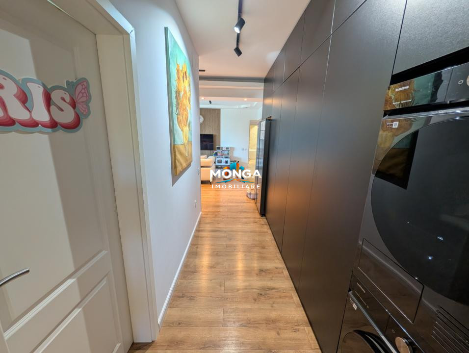 Apartament 3 camere 80mp | 0 comision | Pipera - Scoala Americana | mobilat util