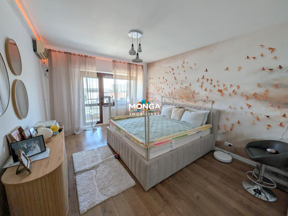 Apartament 3 camere 80mp | 0 comision | Pipera - Scoala Americana | mobilat util