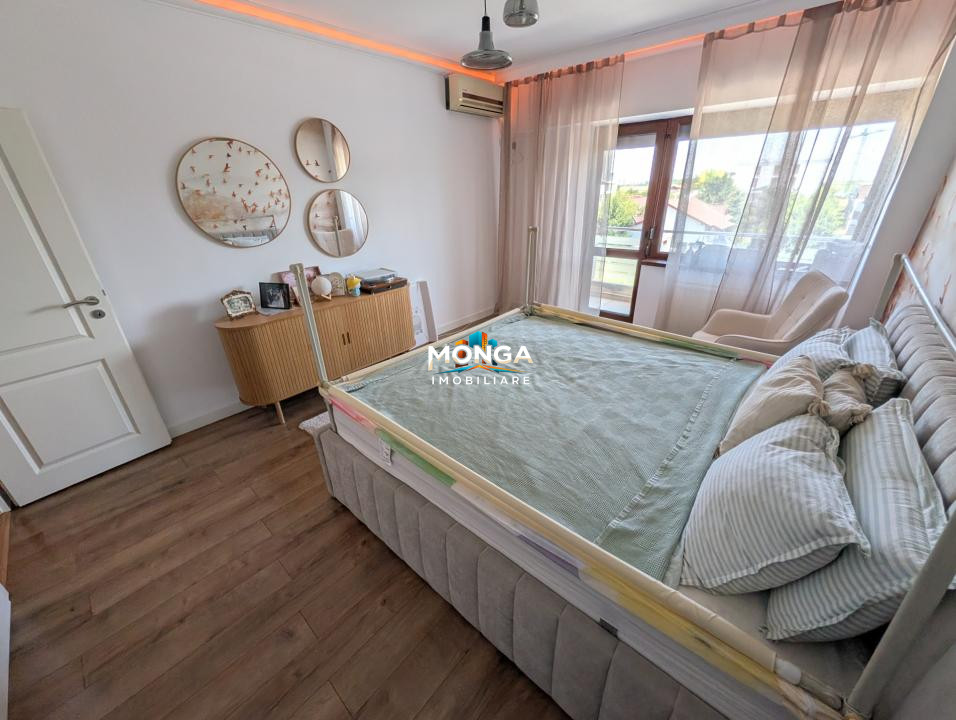Apartament 3 camere 80mp | 0 comision | Pipera - Scoala Americana | mobilat util