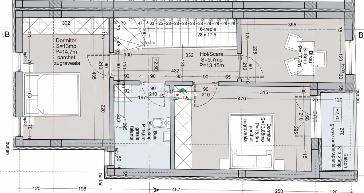 Casa 4 camere 90mp | 0 comision | Tunari | Nou