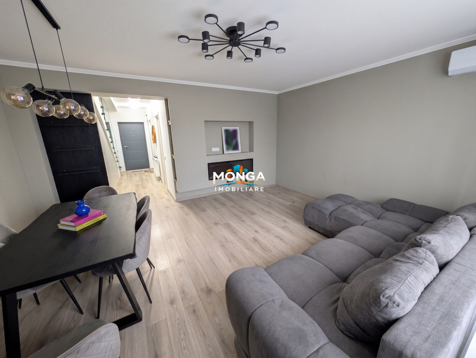 Duplex 4 camere 100mp | 0 comision | Otopeni | mobilat utilat | 165mp teren