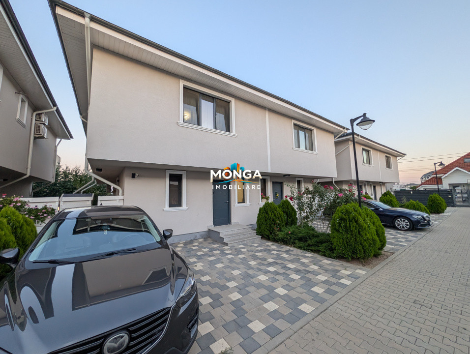 Duplex 4 camere 100mp | 0 comision | Otopeni | mobilat utilat | 165mp teren