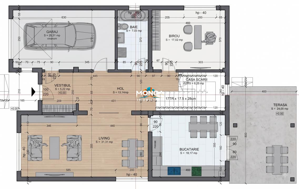 Casa 5 camere 220mp | garaj | 0 comision | Stefanesti De Jos | 500mp teren