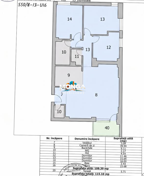 Apartament 4 camere 110mp | 0 comision | Pipera Gren Vista - Scoala Americana 