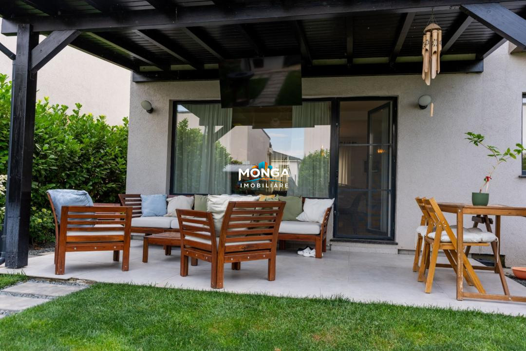 Casa 4 camere 114mp | 0 comision | Tunari | mobilat utilat | 345mp teren