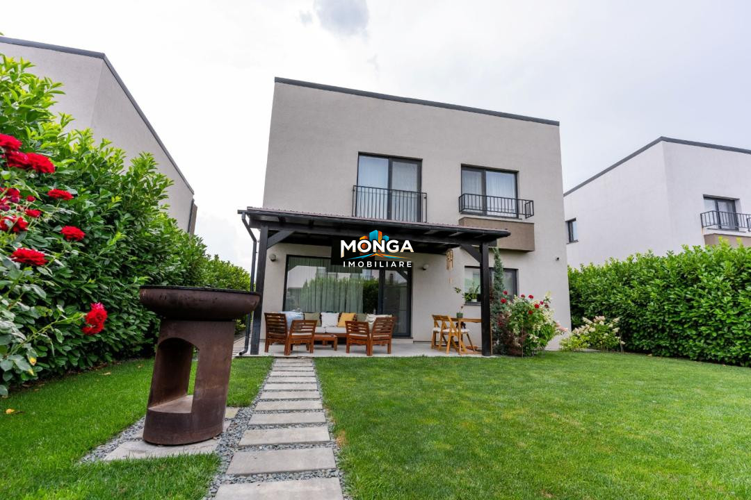 Casa 4 camere 114mp | 0 comision | Tunari | mobilat utilat | 345mp teren