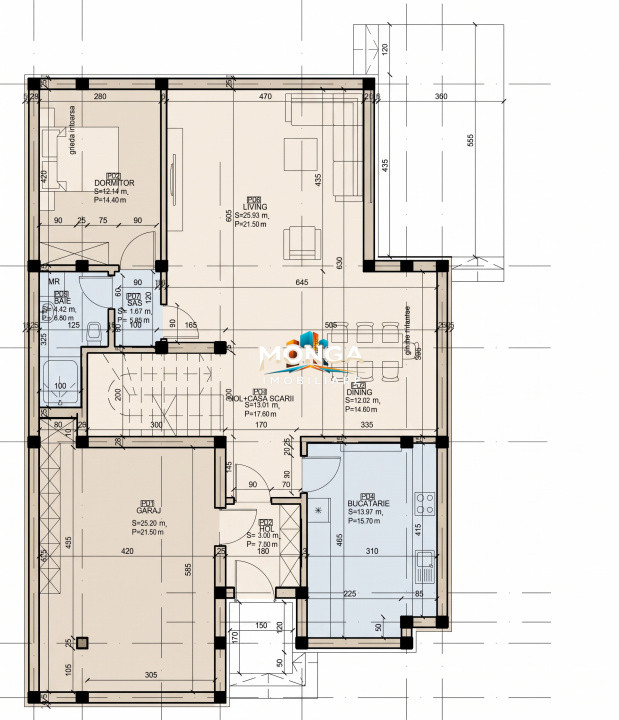 Casa premium 6 camere 175 mp | Tunari | 0 comision | 500mp teren | garaj