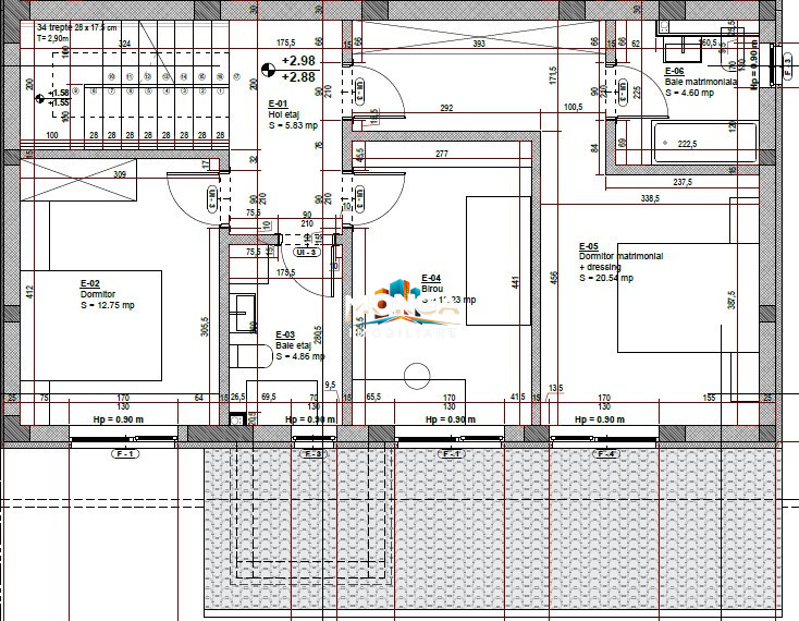 Casa 5 camere P+E+M | Otopeni | 153mp plus terase | duplex dublu 