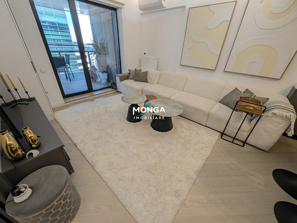 Apartament 3 camere 67mp | 0 comision | Cortina North | Parcare | Mobilat Utilat