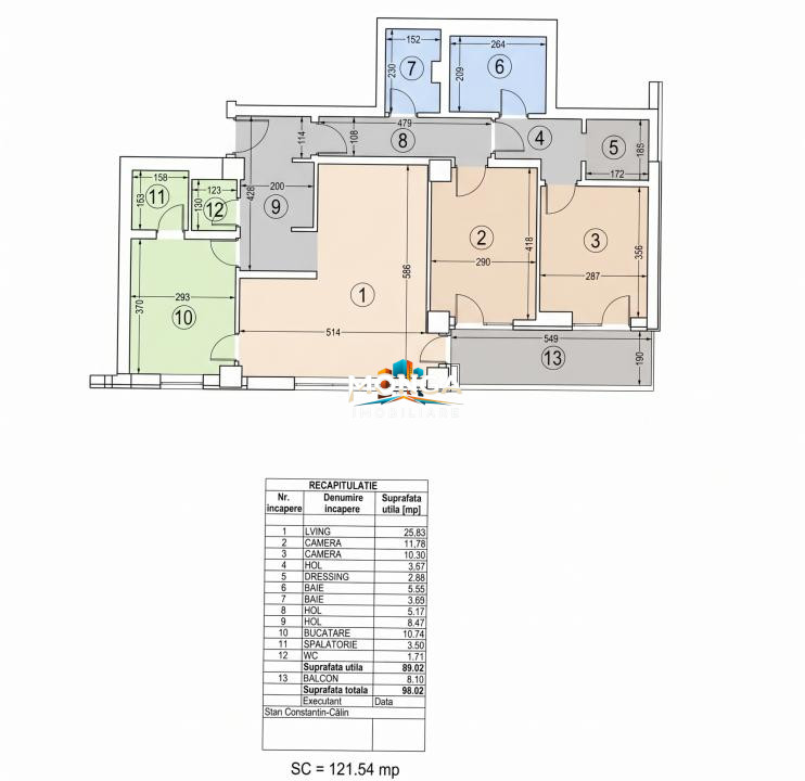 Apartament 3 camere 89mp | 0 Comision | Piscina | Baneasa | Natura Residence