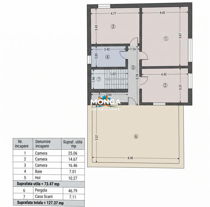 Casa 7 camere 290mp | 0 comision | Pipera | 290mp | 500mp teren