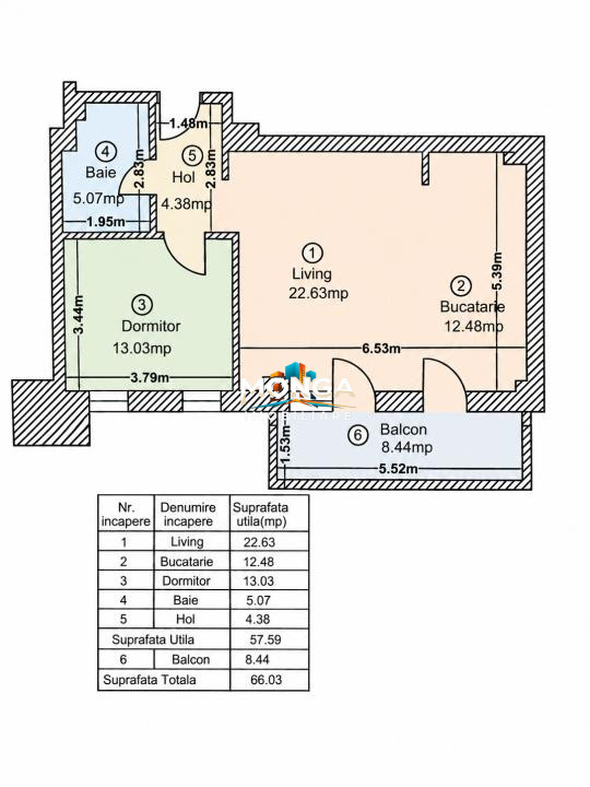 Apartament 2 camere 58mp | 0 Comision | Perla Residence Pipera | Parcare Boxa